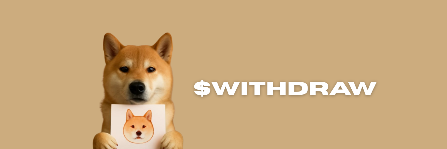 $WITHDRAW Official Banner